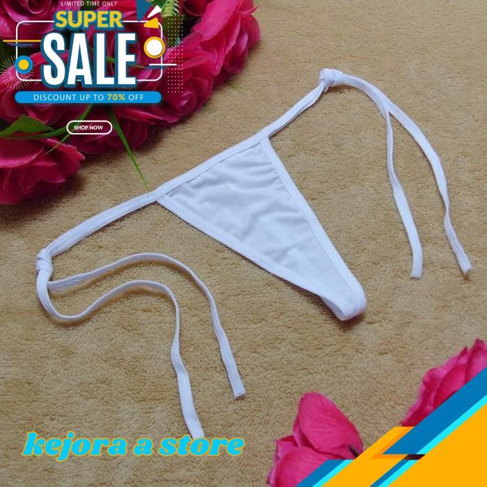 G STRING  MINI THONG CELANA DALAM WANITA TALI BEBAS SETEL C082 BY KEJORA STORE