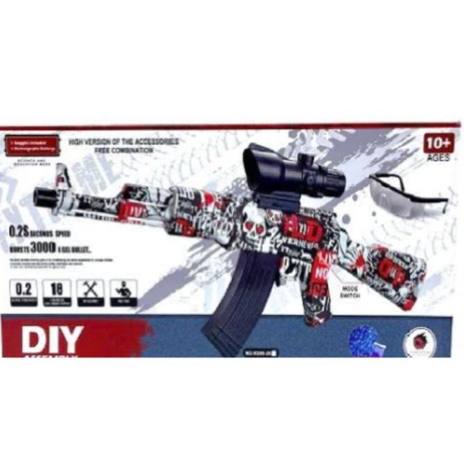 Mainan Pistol Anak Gel Blaster Toys Peluru Berisi Gel Empuk