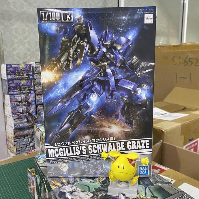 NG 1/100 Full Mechanics McGillis's Schwalbe Graze ORI BANDAI