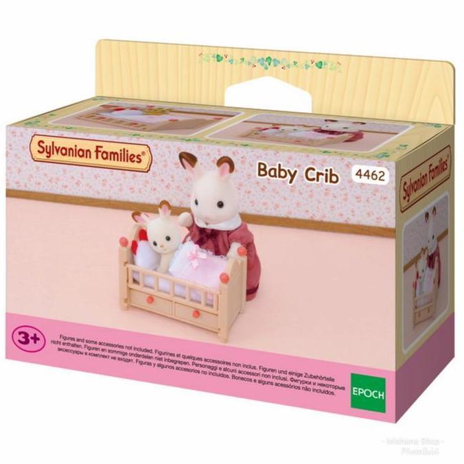 Mainan Boneka Sylvanian Families Baby Crib Ranjang Baby Sylvanian 4462