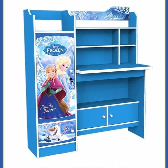 Promo meja belajar anak / meja belajar karakter / meja belajar frozen Diskon