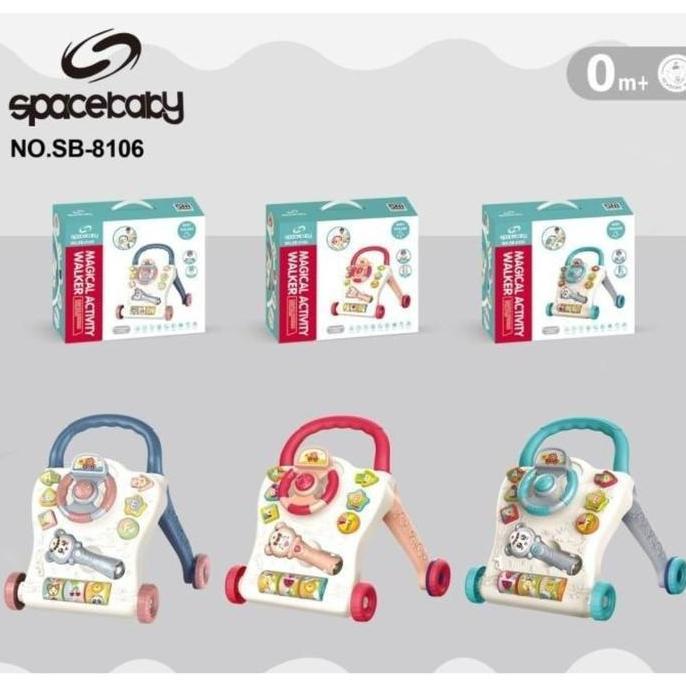 Activity Walker Spacebaby SB 8106 Alat Bantu Belajar Jalan