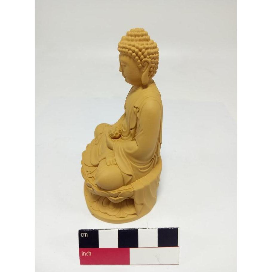 Buddha Mahayana (Flower) 4in - Patung Rupang Arca Buddha [terbaik]