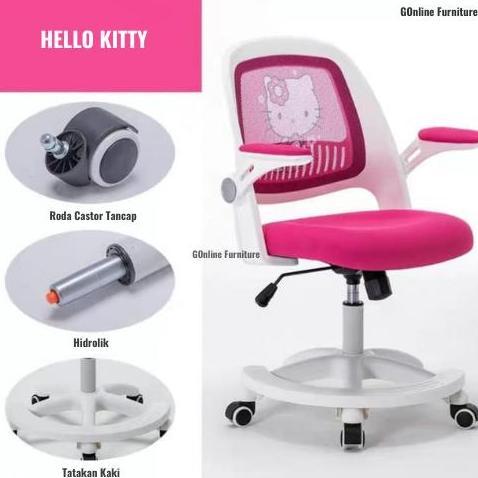 Promo Kursi belajar anak bangku belajar anak kursi jaring minimalis Diskon