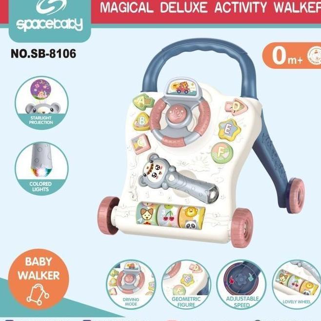 Activity Walker Spacebaby SB 8106 Alat bantu belajar jalan