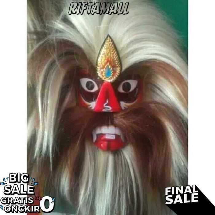 Ready Bujang Ganongan Mata Kaca / Ganongan Dewasa / Bujang Ganongan Alus [Br 1111]