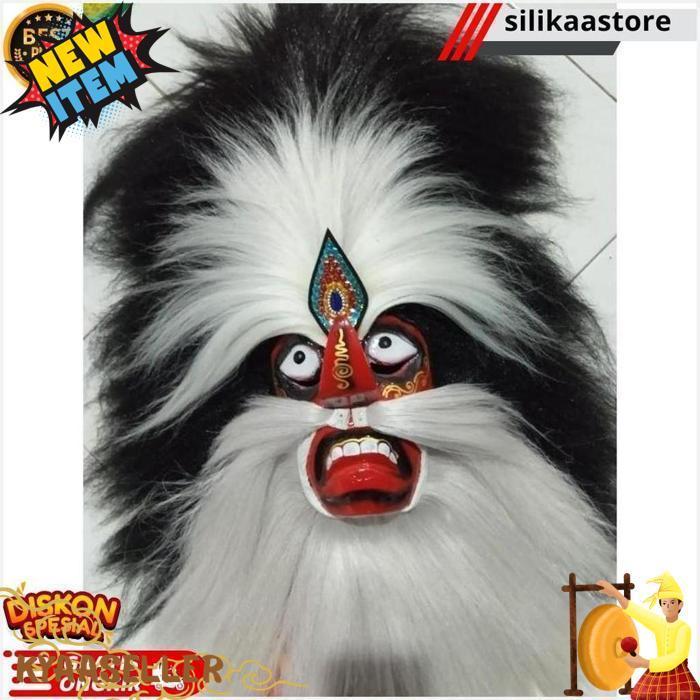 Topeng Ganong Pakem/Ganongan Pakem/Bujang Ganong Termurah Gratis Ongkir [Br 1111]