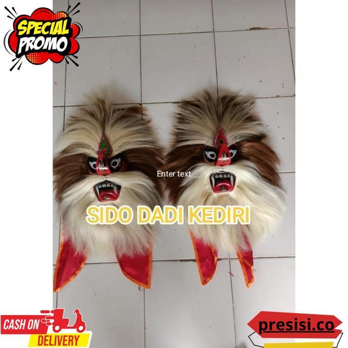 Ganongan Ganong Ponorogo Mata Kaca Full Rambut Kuda [Br 1111]