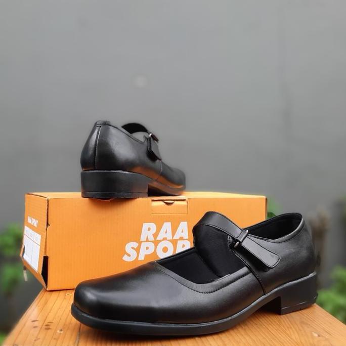 SEPATU WANITA PASKIBRAKA SEPATU SEKOLAH PANTOFEL SEPATU KULIT WANITA BERTALI