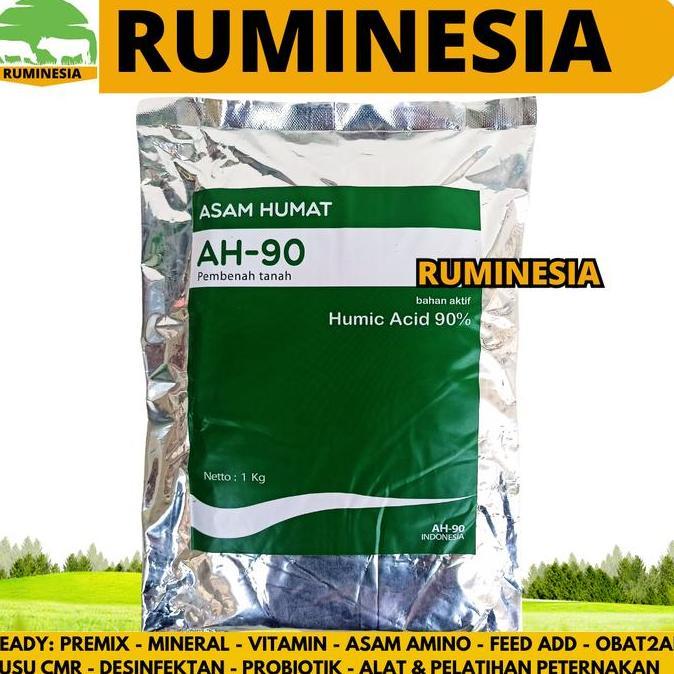 Promo ASAM HUMAT AH-90 1 kg - Asam Humate 90% - Asam Humate Original 90% COD