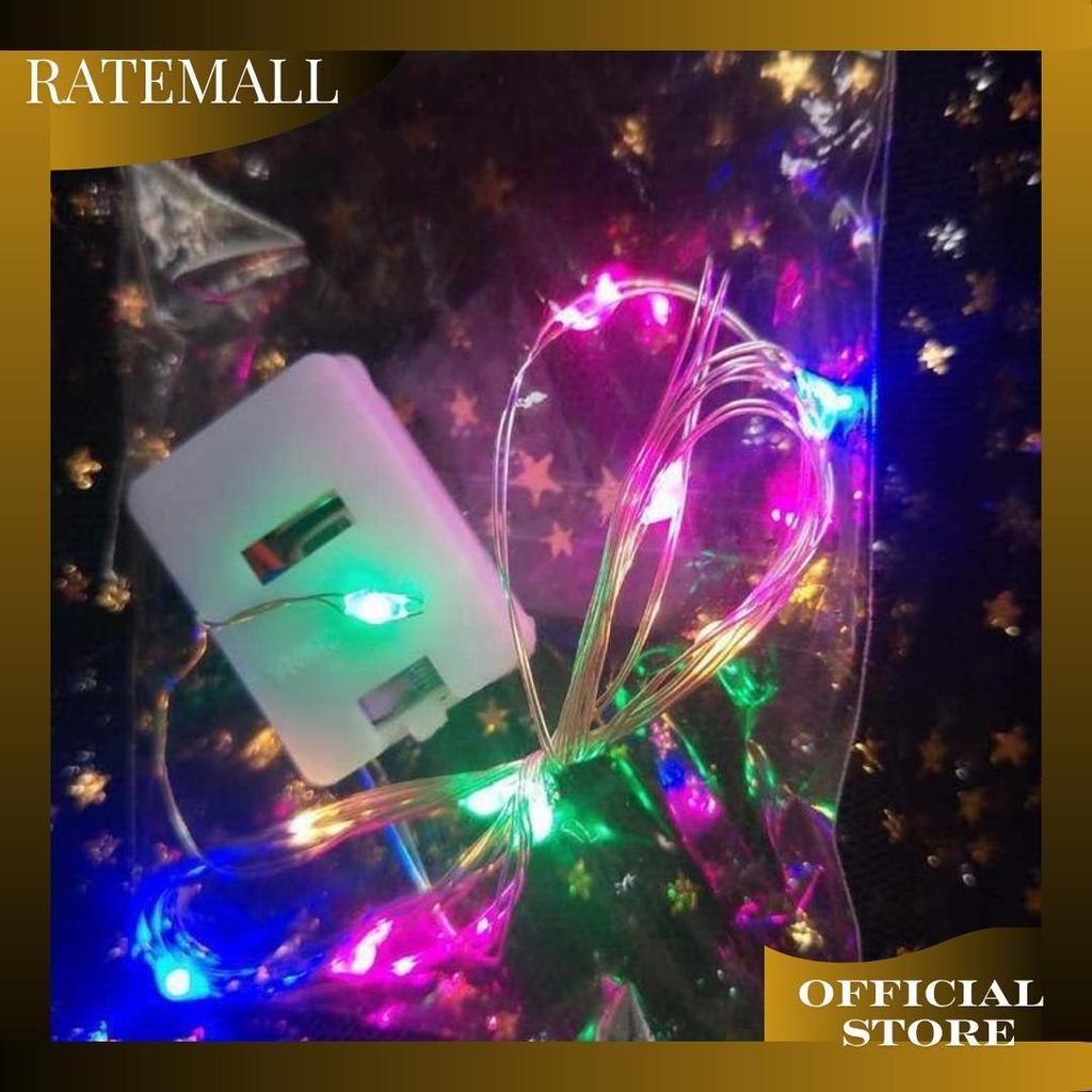 Lampu Tumblr Led Kawat Pohon Natal/ Lampu Hias Pohon Natal Panjang / Dekorasi Hiasan Aksesoris Chris