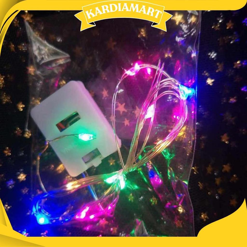 Lampu Tumblr Led Kawat Pohon Natal/ Lampu Hias Pohon Natal Panjang / Dekorasi Hiasan Aksesoris Chris
