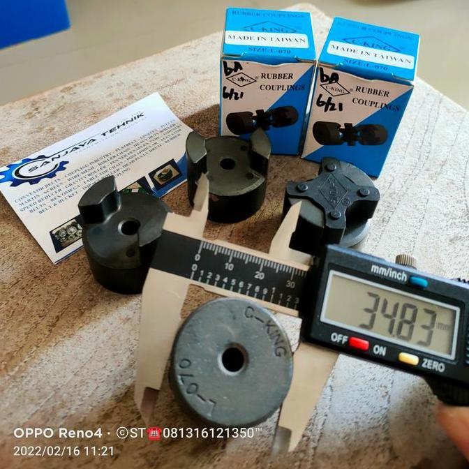 TERBARU - Coupling L-070 Kopling Love Joy C-KING JAW Coupling L 070