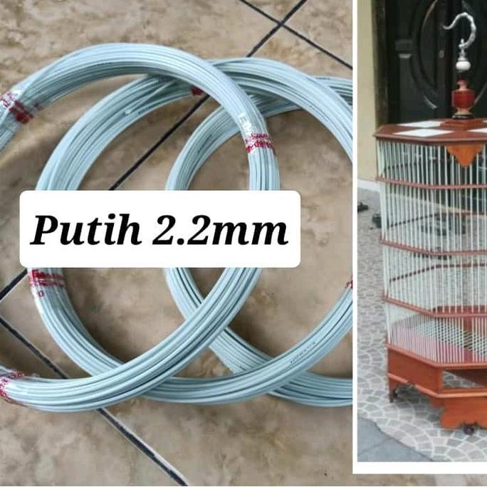 PROMO - Jeruji fiber putih 2.2mm 1kg