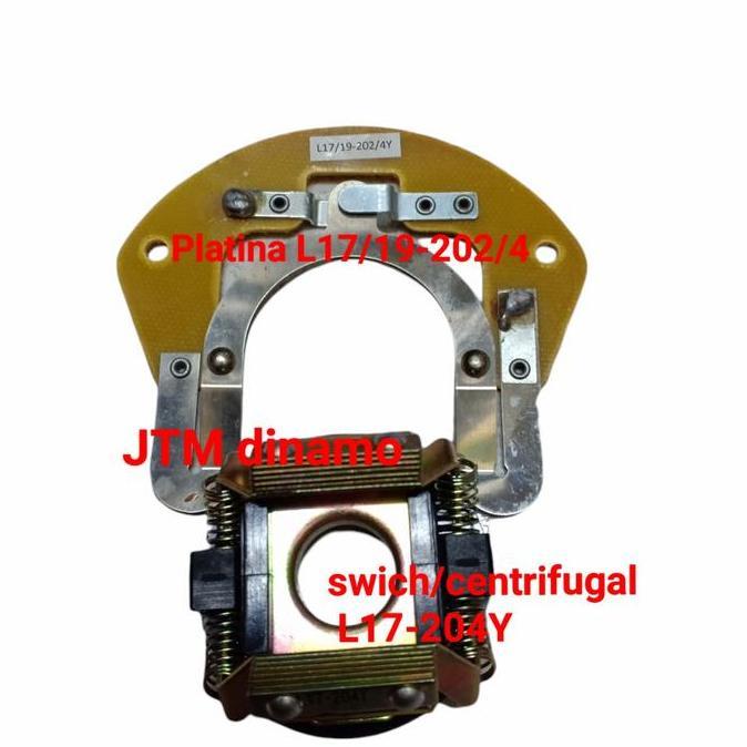 TERMURAH - platina L17/19-202/4Y + swich centrifugal L17-204Y -otomatis dinamo