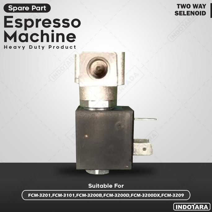 Two Way Solenoid Valve For Ferratti Ferro FCM-3201,FCM-3101,FCM-3200B,FCM-3200D,FCM-3200DX,FCM-3209