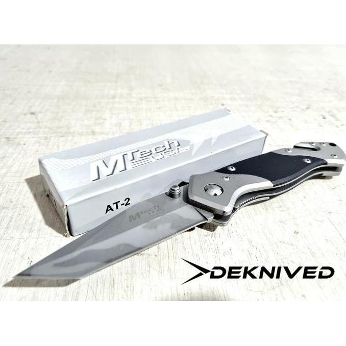 Pisau Lipat Survival Outdoor Titanium MTech Made In U.S.A " Deknived "
