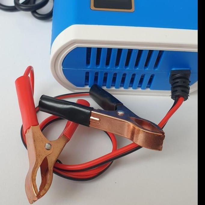 Cas Aki 6A 12V Mobil Motor Charger Aki Carger Aki Alat Cas 6A UPGRADE