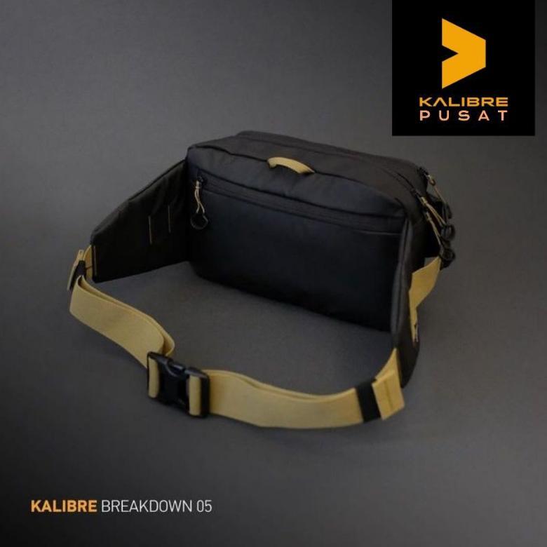 KALIBRE WAIST BAG BREAKDOWN 05 ORIGINAL TAS PINGGANG KALIBRE BREAKDOWN 05 ORIGINAL TAS PRIA