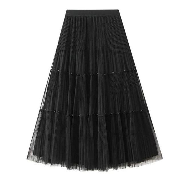 Shenel Rok Tutu Timbal Balik Bisa 2 El Roko Tutu 6518 Mutiara Panjang Dan Rok Midi 78 Tutu Polos Rok