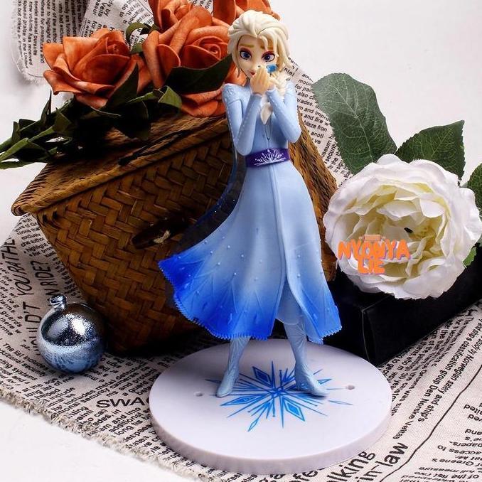 Terjangkau Ccf01A Cake Topper Frozen 3D Jumbo Elsa Figure Boneka Karakter Dekor Kue Ulang Tahun Nyon