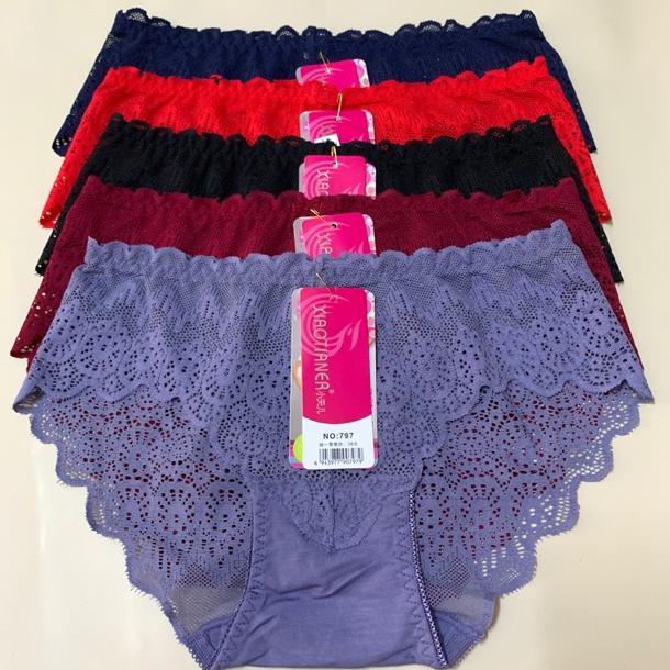 Cd brukat/ lace underwear/ celana dalam wanita import/ cd sexy impor/ cd motif/ 5pc