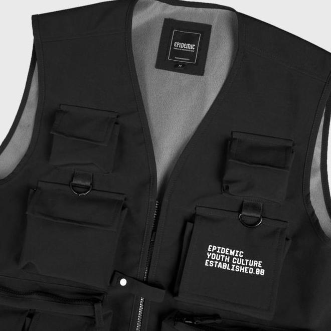 Epidemic Tactical Vest | Rompi Peacock