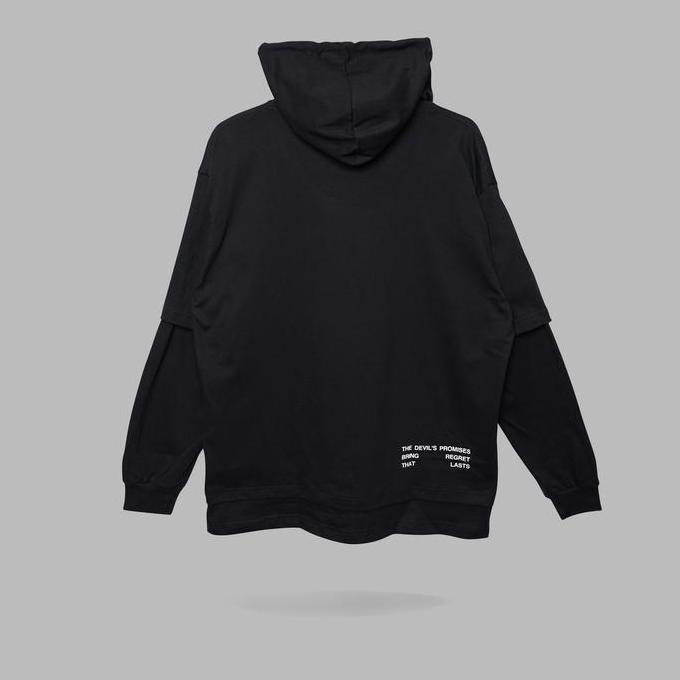 Hsco Original13 Oversized Double Sleeve Hood Spyt / Cotton Combed 24S