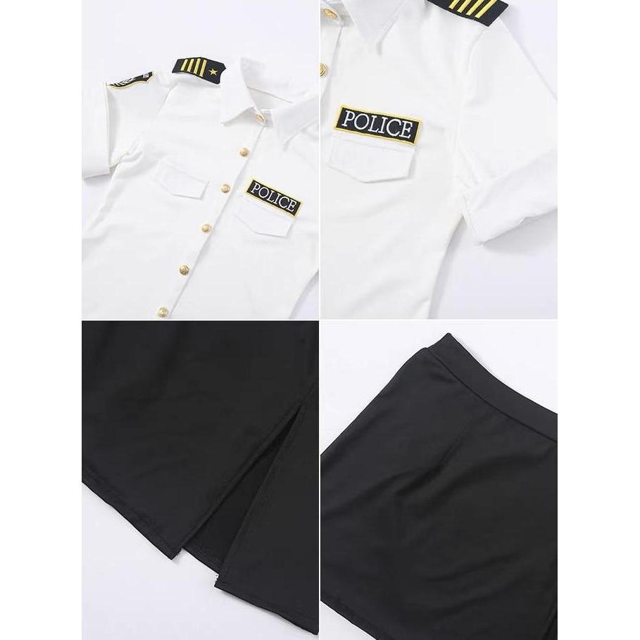 Sexy Lingerie Wanita Seragam Cosplay Jepang JK Seducation seragam Set Rok Mini 2A539 Tidur