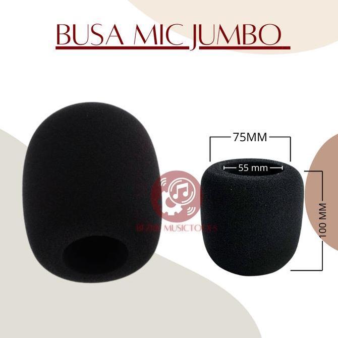 Busa Microphone condenser Busa Mic Jumbo