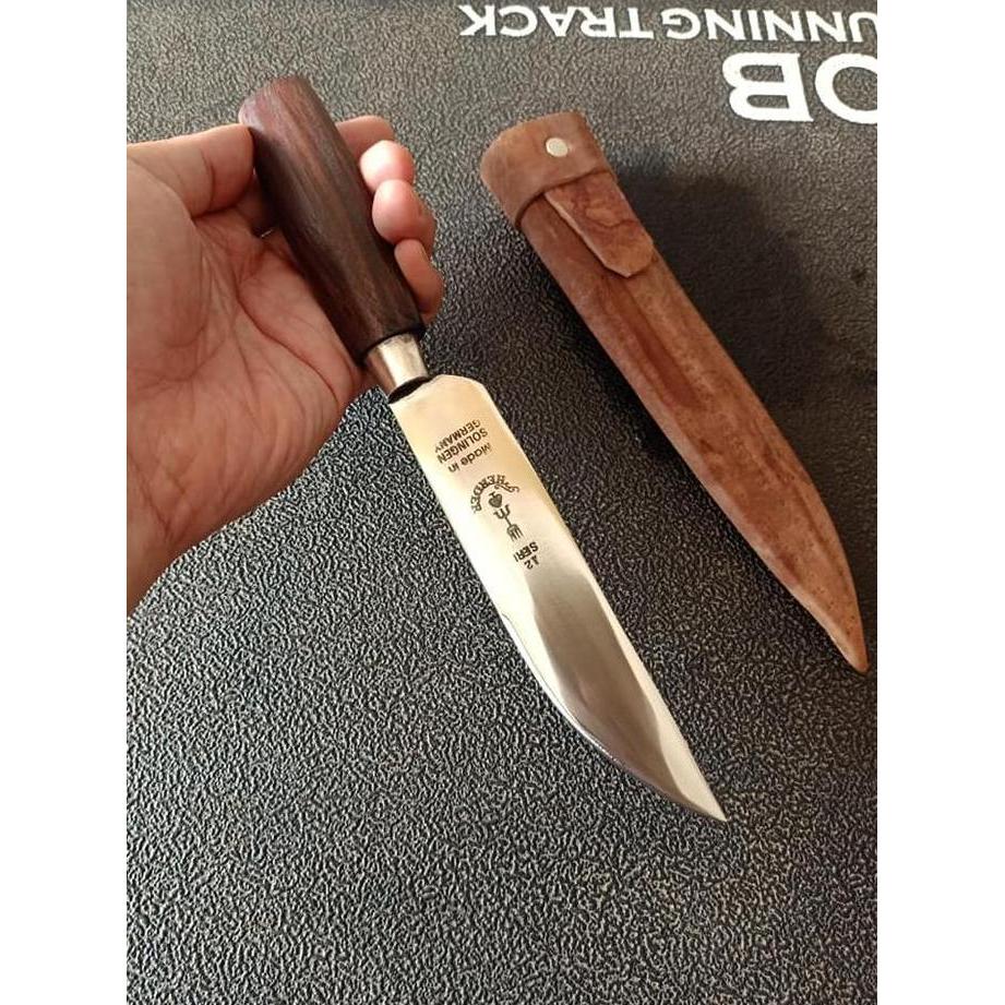 Pisau Dapur Cap Garpu Lokal Sembelih Seset Kulit Daging Super Tajam