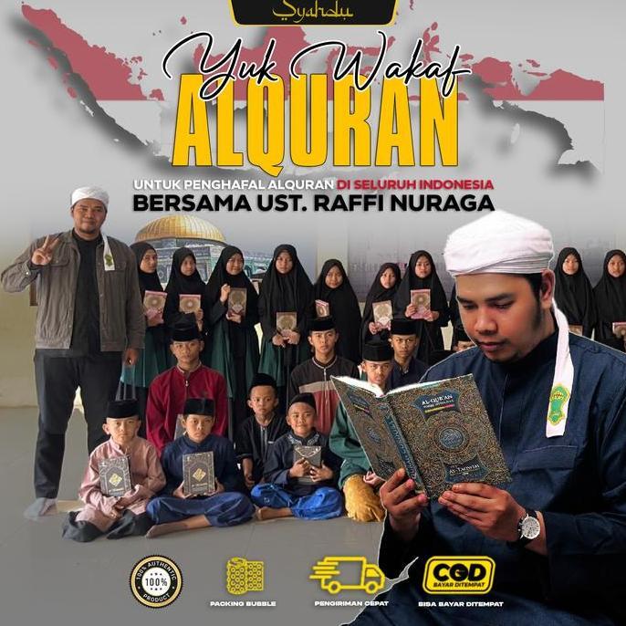 Paket Wakaf Quran Langsung Disalurkan Al-Quran At-Taqwim Cordoba & Al-Quran Al-Akrom Cordoba - Syahd