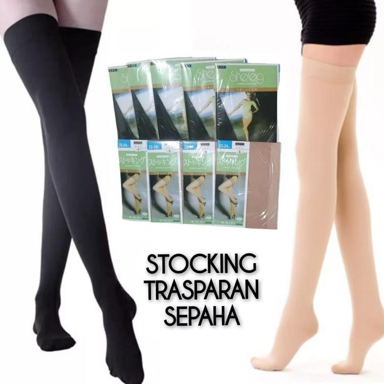 Stoking Sheleg SEPAHA stocking Wanita Dewasa warna kulit natural