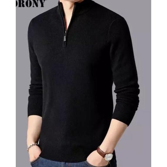 Sweter Rajut Pria Resleting Dada Premium / Rajut Pria / Sweater Rajut / Rajut / Jaket Rajut / Baju R