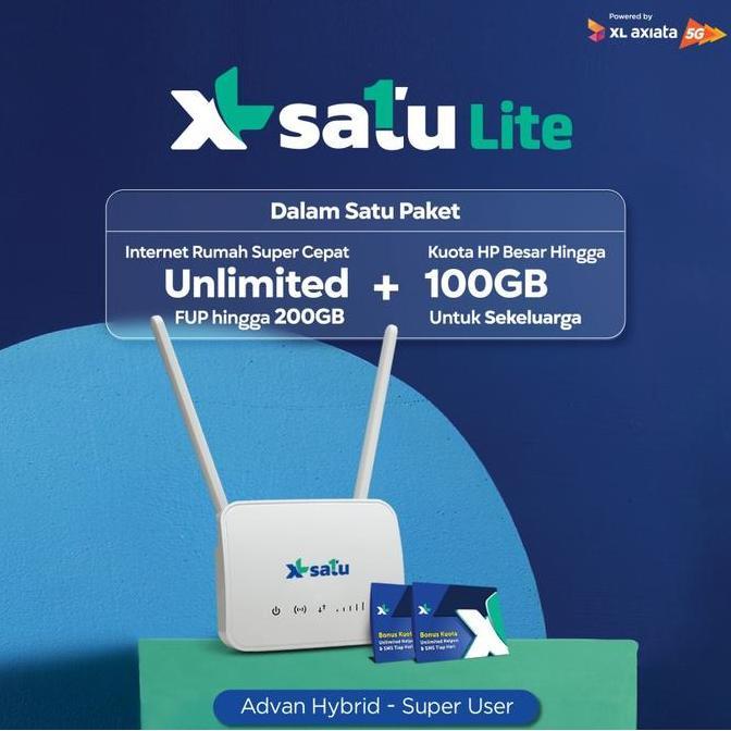 XL UNLIMITED XL Satu Lite Unlimited Family Super Ultimate Unlocked