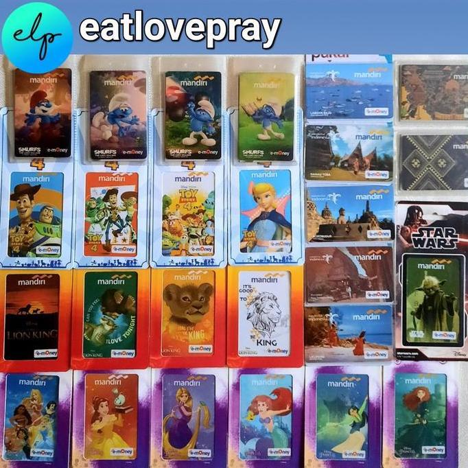 Promo KARTU eMONEY eTOLL MANDIRI / E- Money E- Toll Card COD