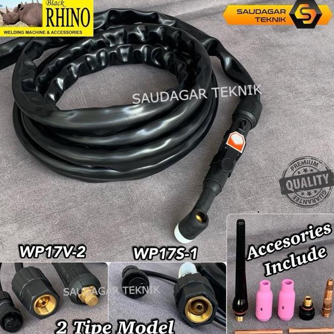 Miliki Tang Las Tig Manual Otomatis Stang Las Argon Tig Torch Rhino