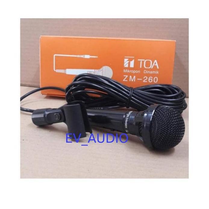 Mic Kabel Toa Zm 260 / Zm-260 / Zm260 Original Toa Ready