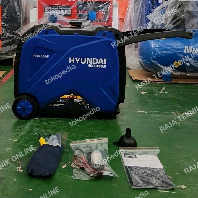 Genset Silent Inverter Hyundai Hdg3880Di