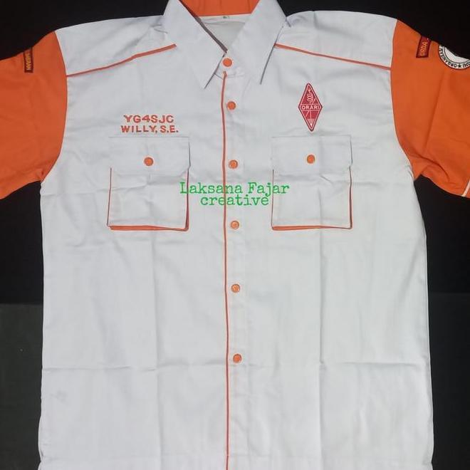 Baju Pdh Orari Nasional Bordir Nama Callsign Orda Dan Orlok