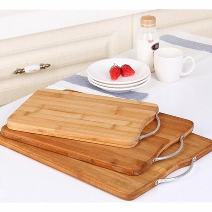 Papan talenan bambu tebal import wooden cutting board