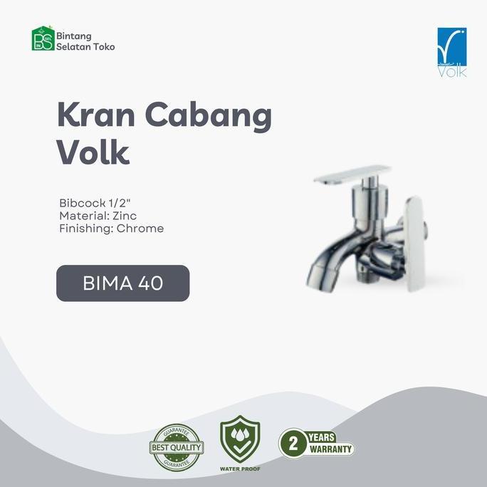 Kran Cabang Volk / Kran Air - Dua Lubang