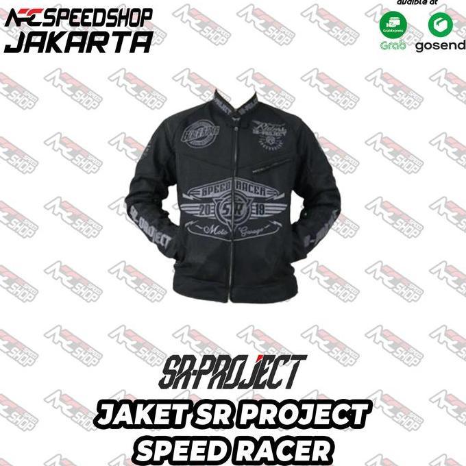 JAKET SR PROJECT SPEED RACER RIDING JACKET MESH MOTORSPORT Terlaris