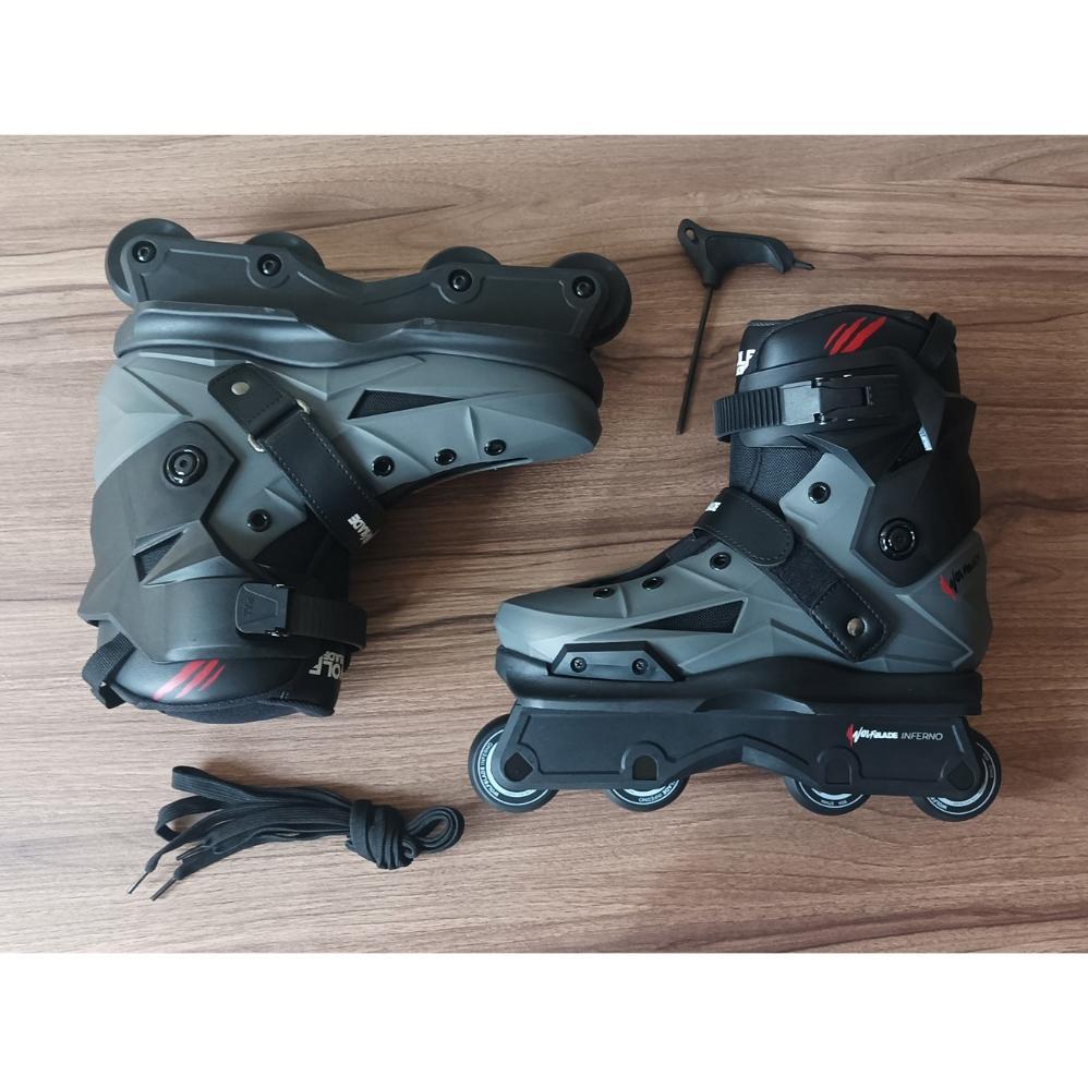 Gandidakar1 - WolfBlade Inverno Aggressive Inline Skate | Sepatu Roda Agresif Urban Freestyle