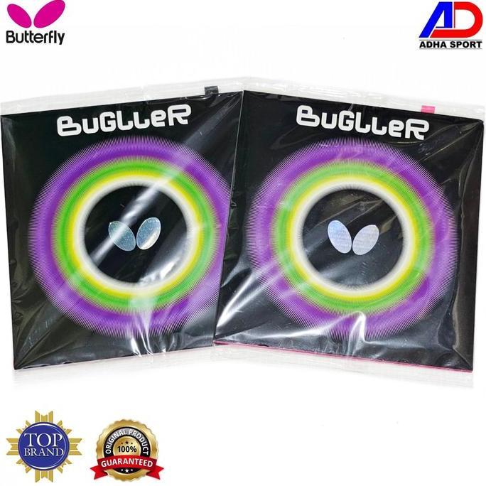 TERMURAH - ORIGINAL Butterfly BUGLLER Karet Bintik Serang Bet Pingpong / Rubber Bat / Blade Pingpong