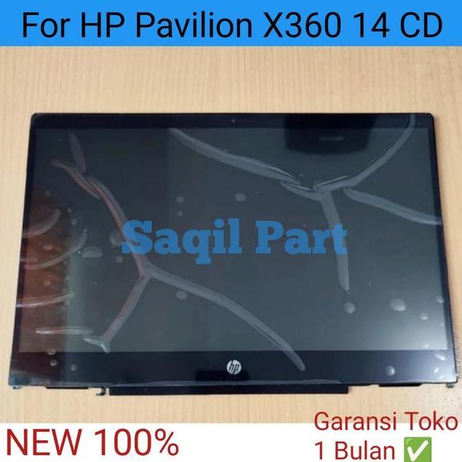 LCD Layar Hp Pavilion X360 14 CD 14-CD Series Touchscreen