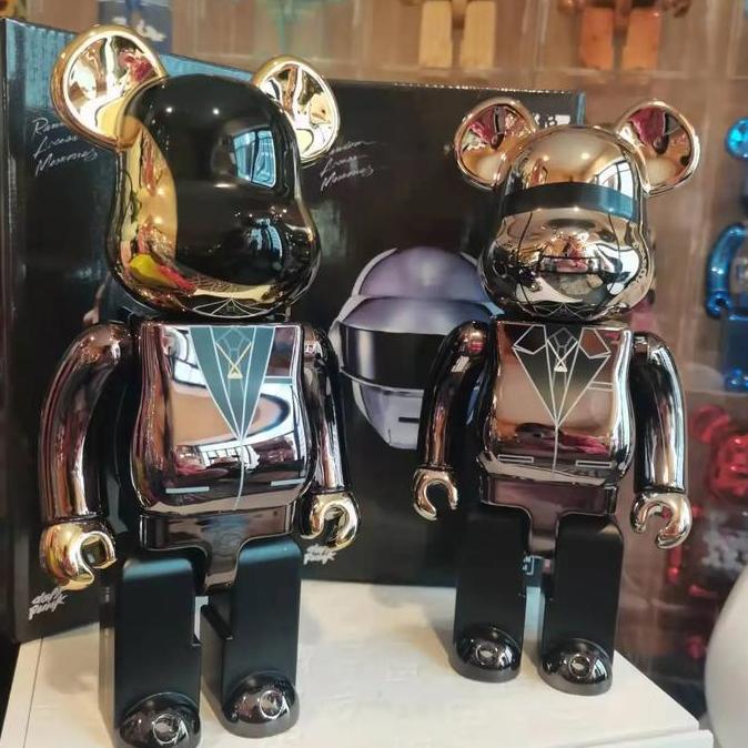 Pajangan Patung Karakter Daft Punk/ Bearbrick Figure 400% EB Home 2584