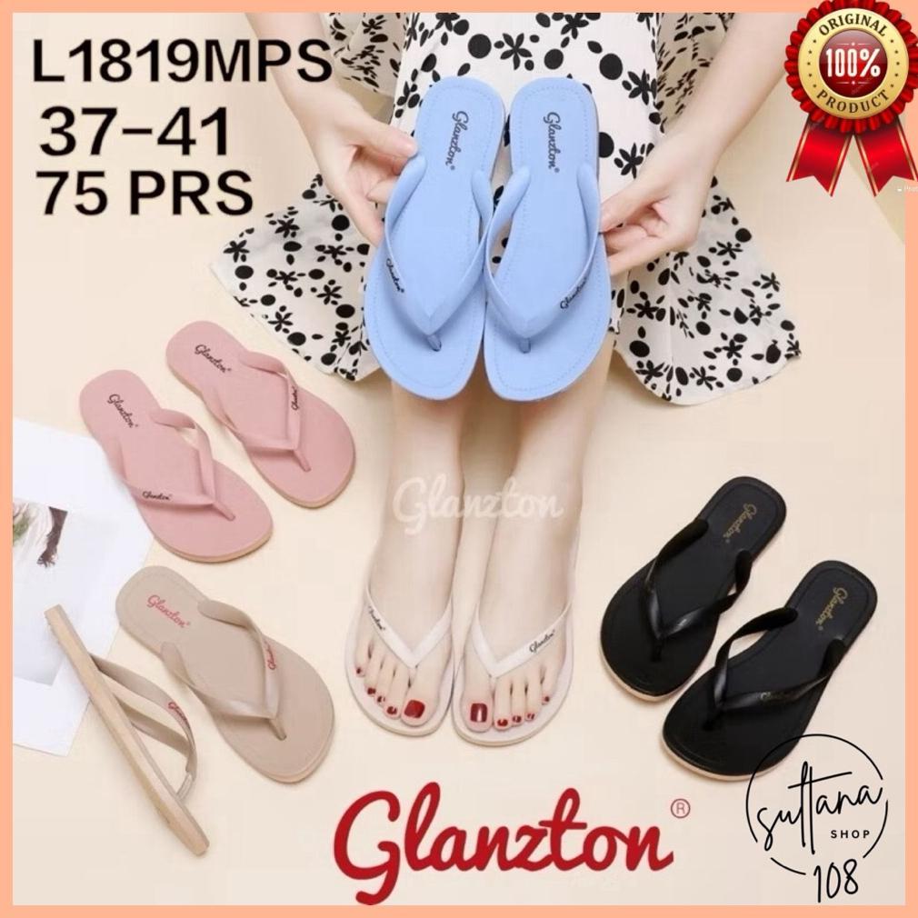 Terlaris Sandal Jepit Glanzton L1819-3JPS Sandal Jepit Flat Doff Terbaru