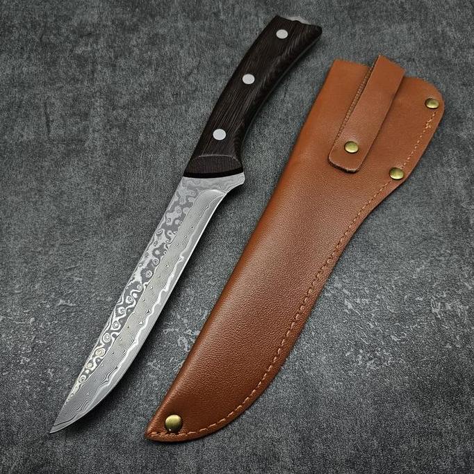 Daging Fillet Boning Bilah Damascus