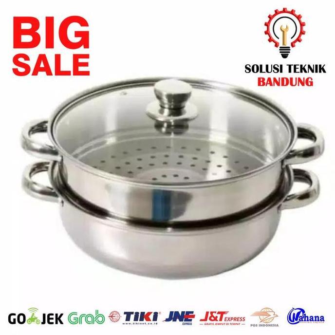 Panci kukus steamer 28 cm